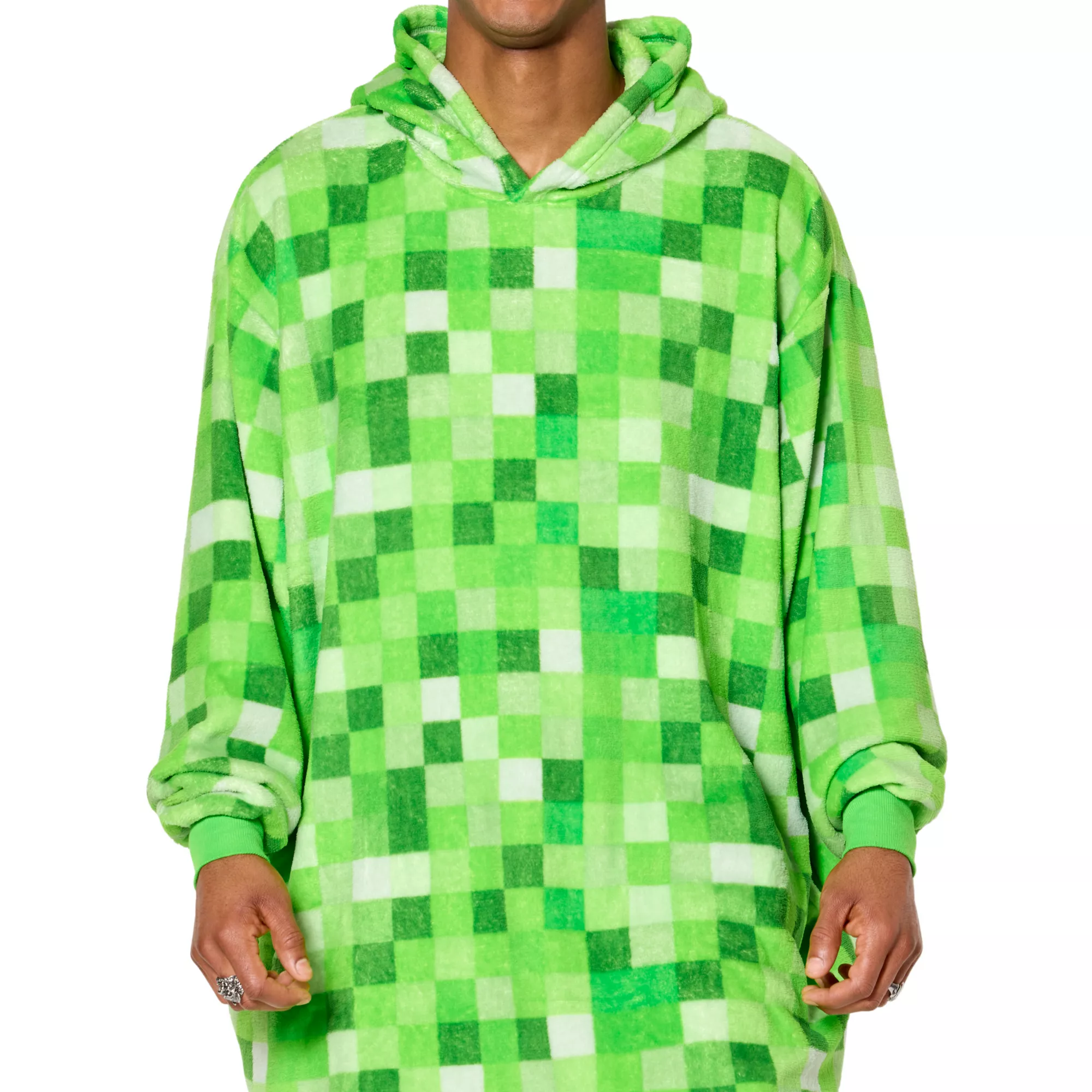 Minecraft Creeper Wearable Blanket at Spencer's