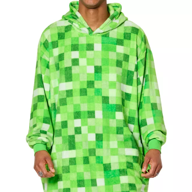 Minecraft Creeper Wearable Blanket at Spencer's