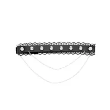 Lace Spikes Thigh Chain at Spencer's
