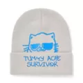 Tummy Ache Survivor Cuff Beanie Hat at Spencer's