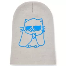 Tummy Ache Survivor Cuff Beanie Hat at Spencer's