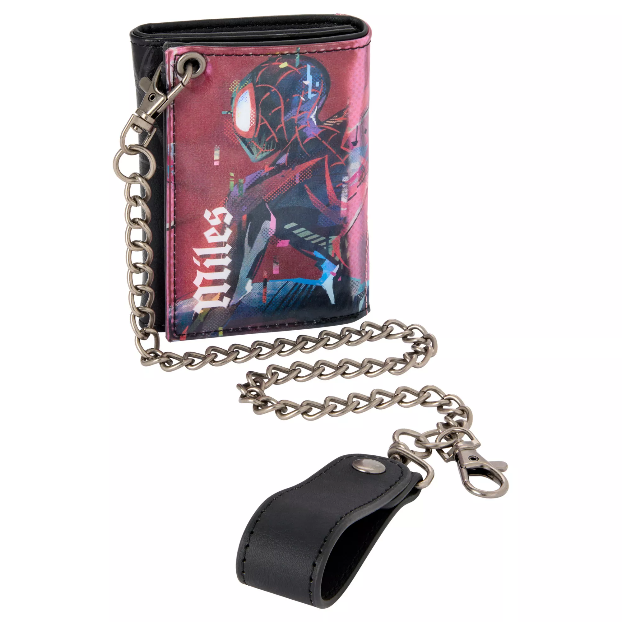 Miles Morales and Gwen Stacy Chain Wallet - Spider-Man at Spencer's
