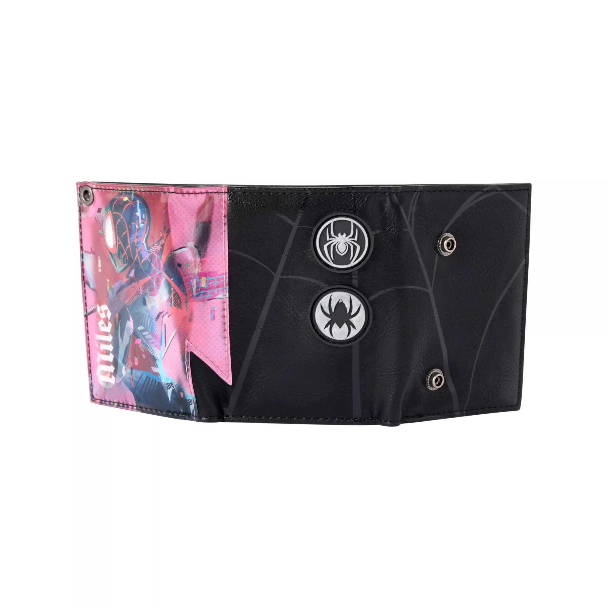 Miles Morales and Gwen Stacy Chain Wallet - Spider-Man at Spencer's