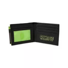 Courage and Muriel Bifold Wallet - Courage the Cowardly Dog at Spencer's