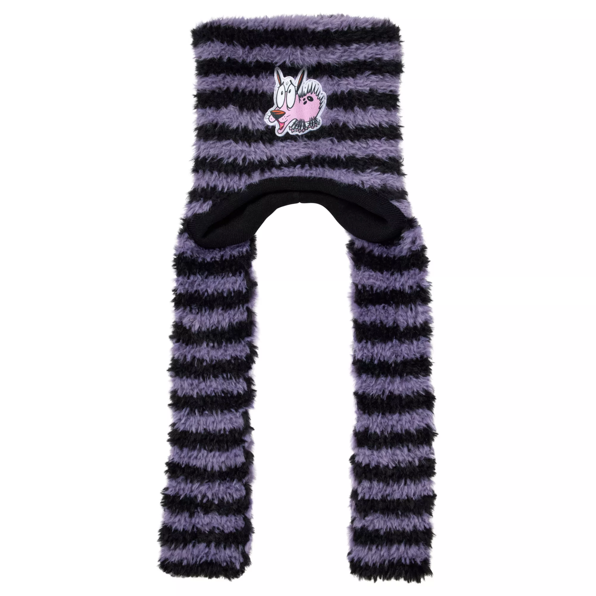 Courage the Cowardly Dog Striped Snood Hat at Spencer's