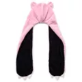 Pink Gloomy Bear Snood Hat at Spencer's
