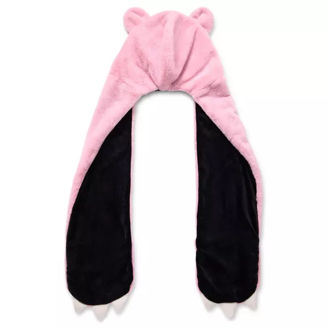 Pink Gloomy Bear Snood Hat at Spencer's