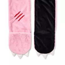 Pink Gloomy Bear Snood Hat at Spencer's