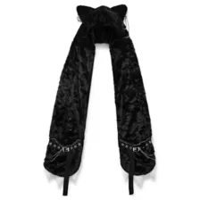 Black Cat Chains Snood Hat at Spencer's