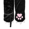 Black Cat Chains Snood Hat at Spencer's
