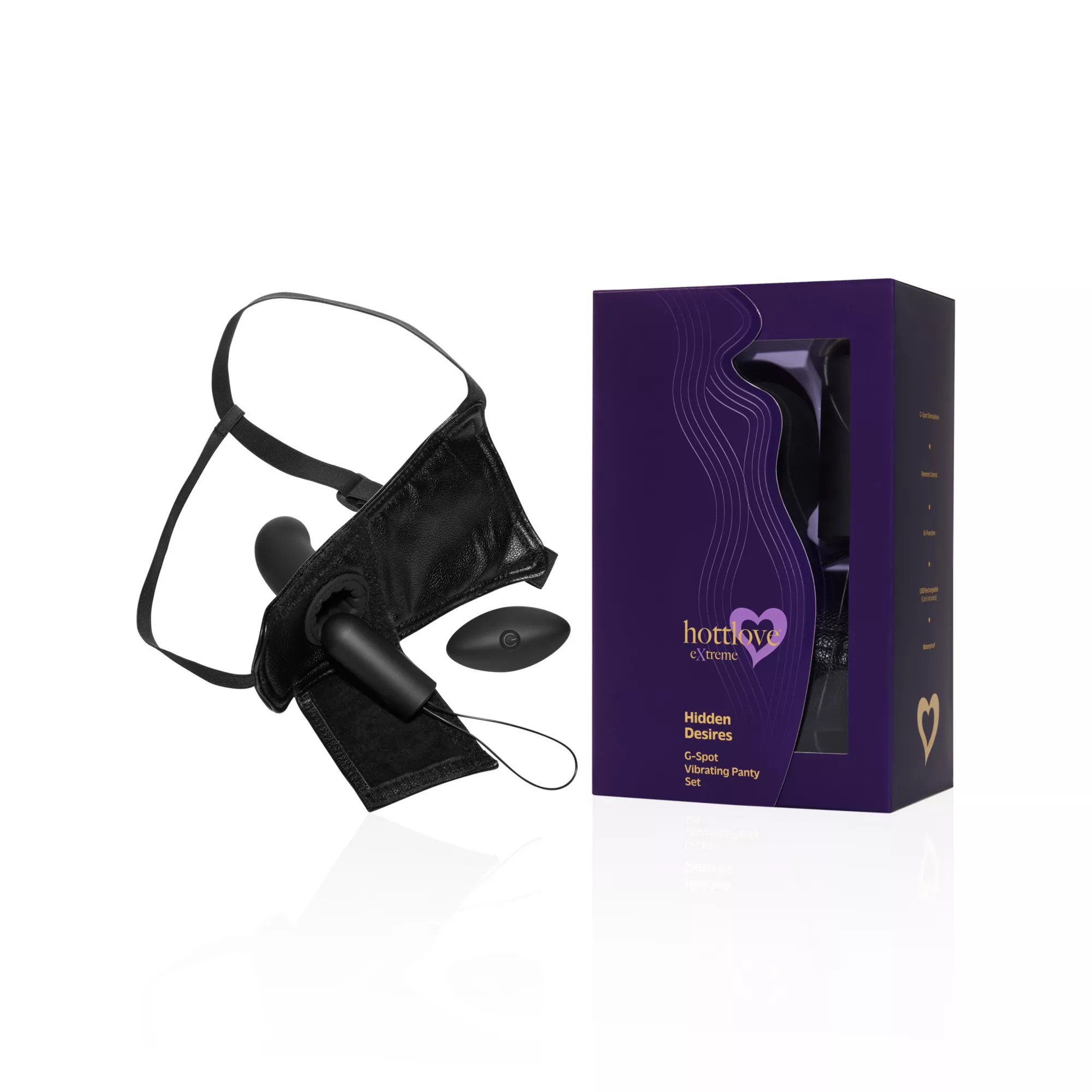 Hidden Desires G-Spot Remote Control Vibrating Panties - Hott Love Extreme at Spencer's