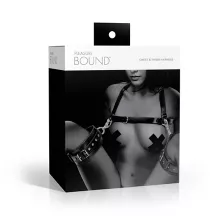 Chest & Thigh Harness - Pleasure Bound at Spencer's