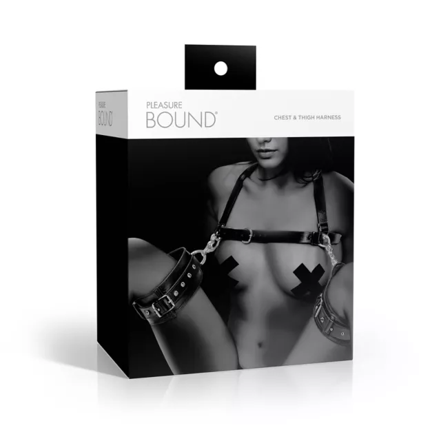 Chest & Thigh Harness - Pleasure Bound at Spencer's
