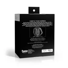 Chest & Thigh Harness - Pleasure Bound at Spencer's