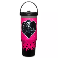Ghost Face Love Travel Tumbler with Handle - 30 oz. at Spencer's