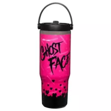 Ghost Face Love Travel Tumbler with Handle - 30 oz. at Spencer's