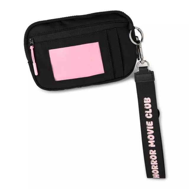 Ghost Face Pink Wristlet