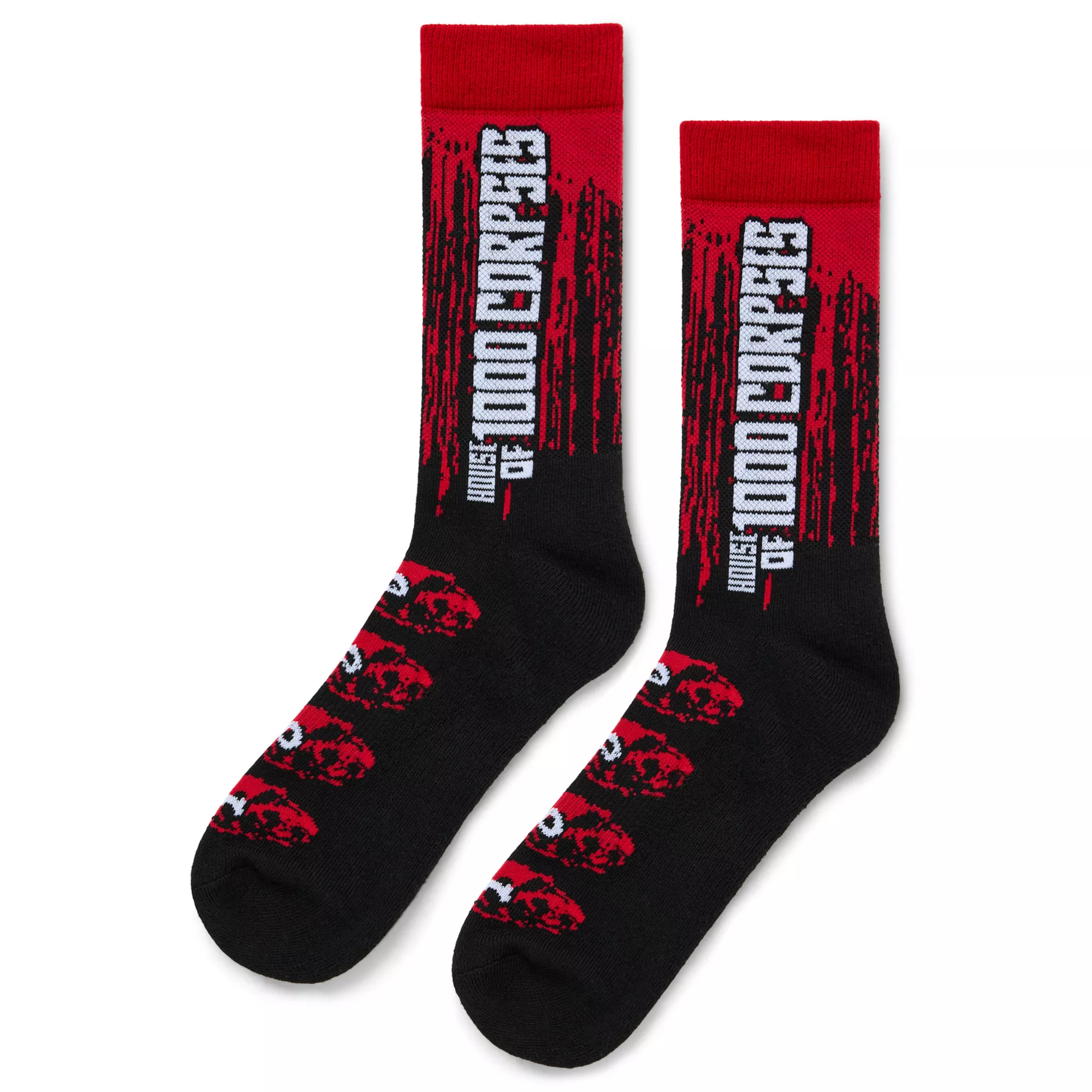 House of 1000 Corpses Blood Drip Crew Socks at Spencer's