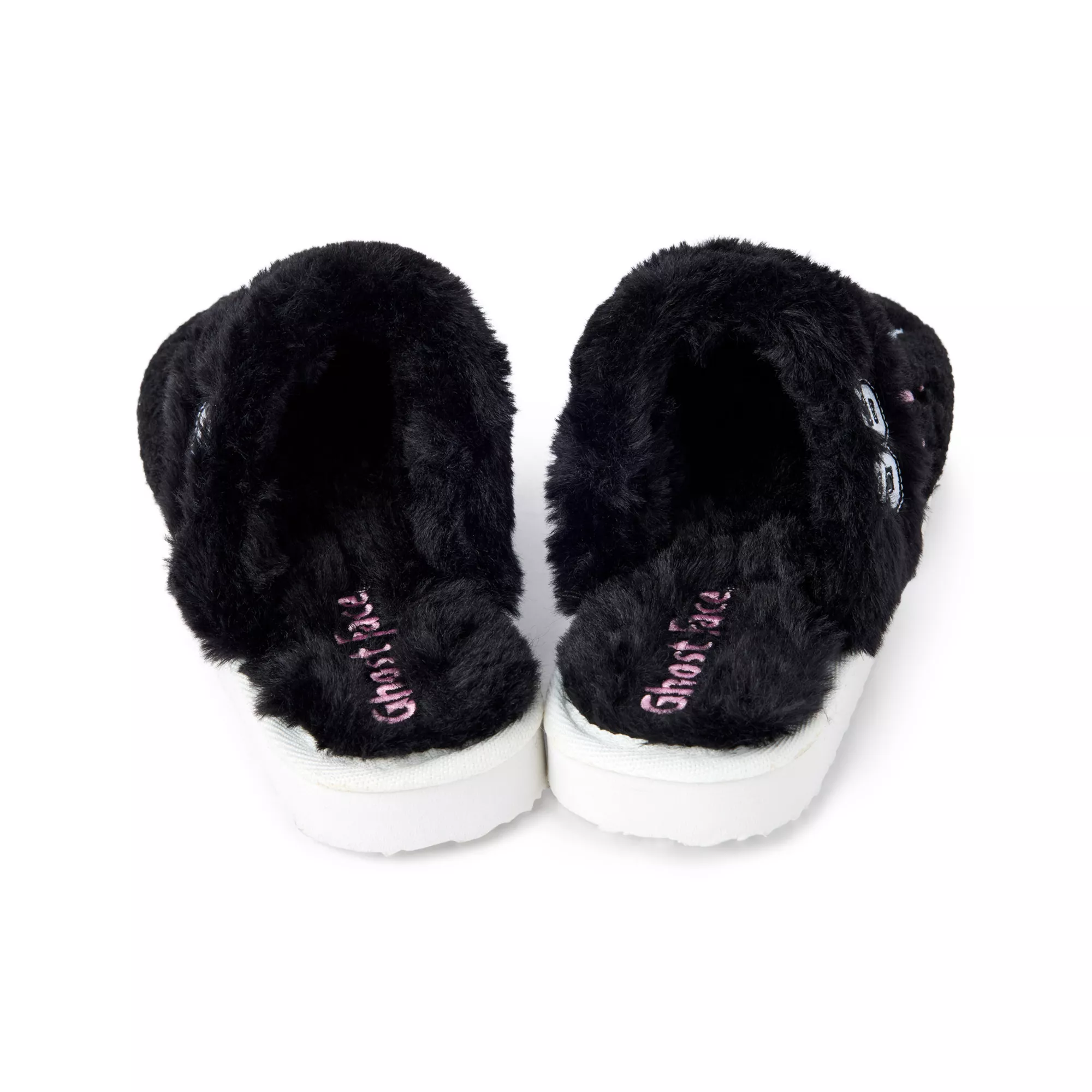 Ghost Face Scuff Slippers at Spencer's