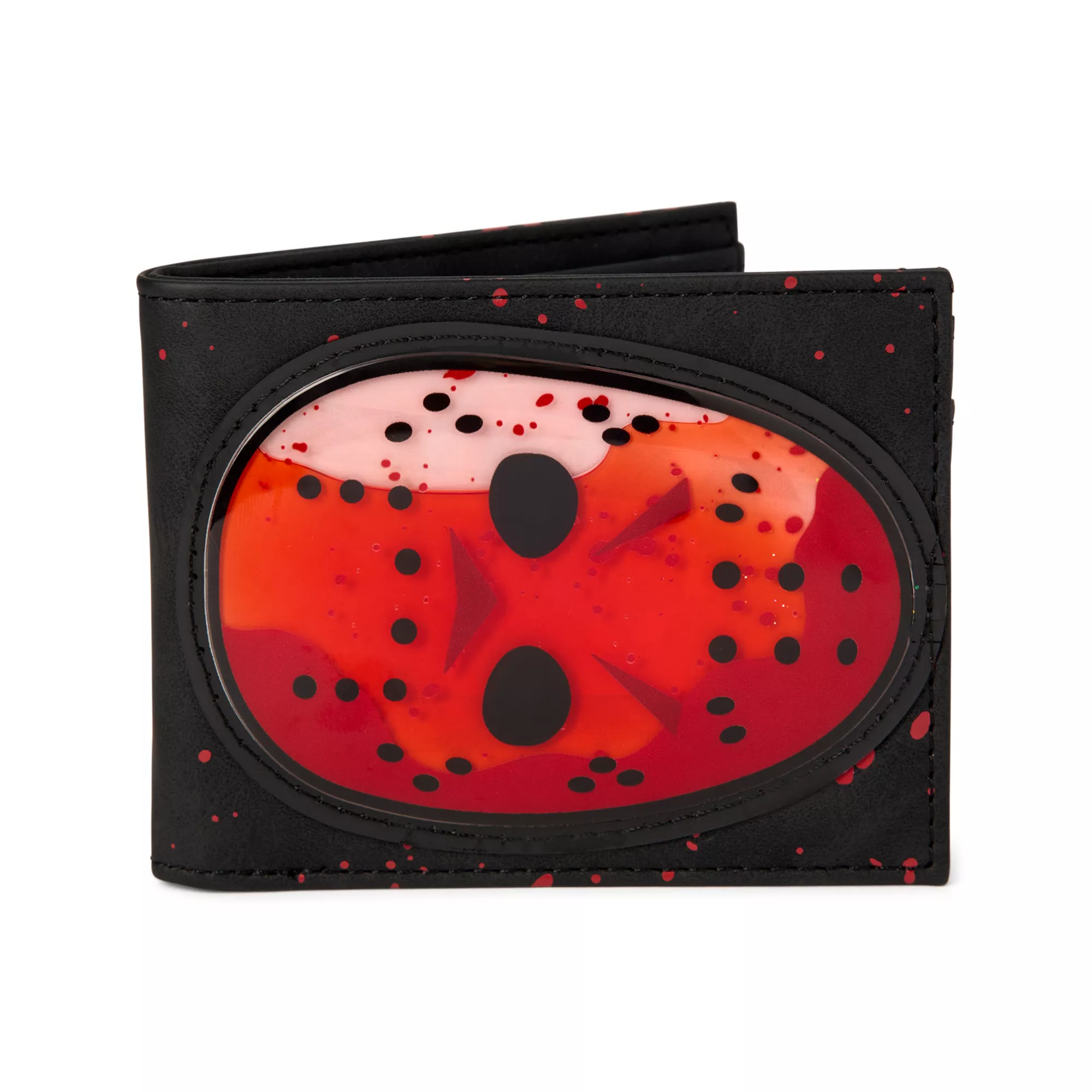 Jason Bloody Mask Bifold Wallet - Friday the 13th at Spencer's