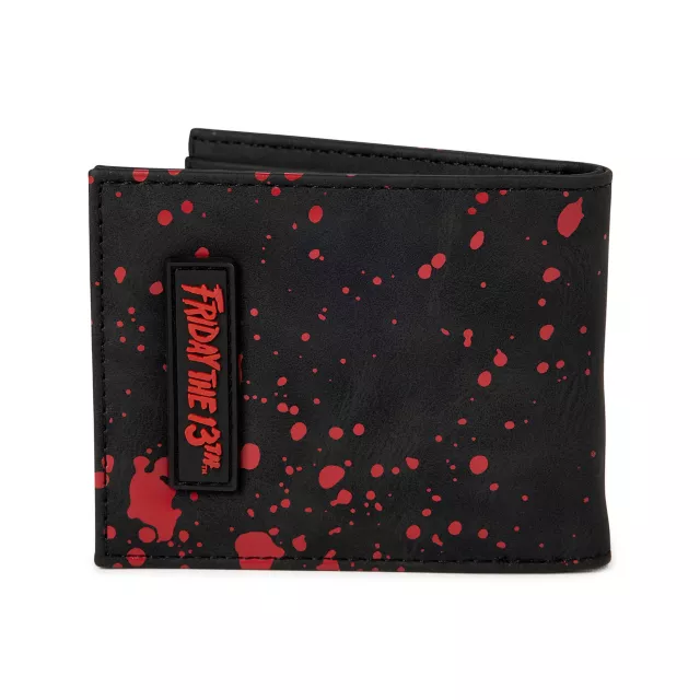 Jason Bloody Mask Bifold Wallet - Friday the 13th at Spencer's