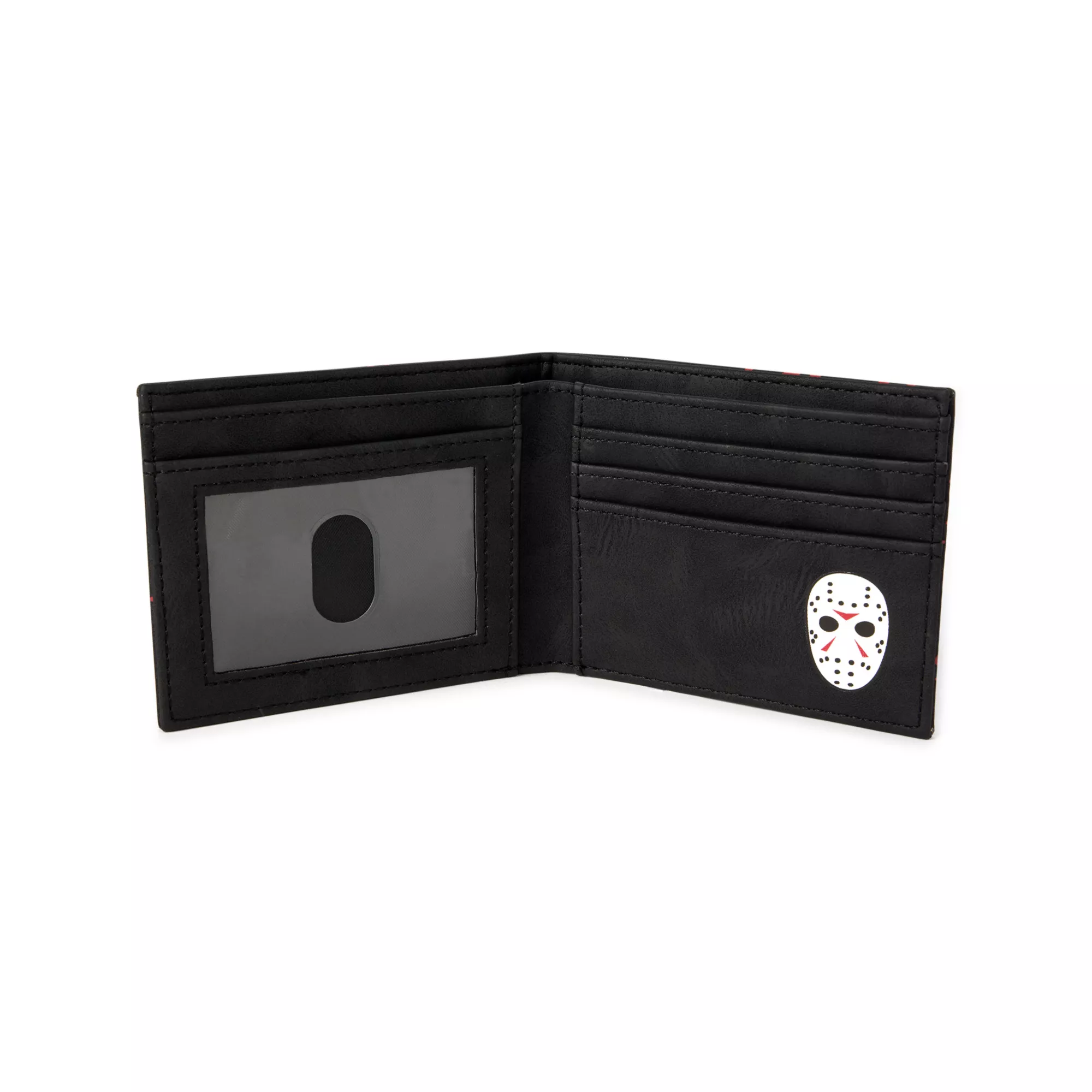 Jason Bloody Mask Bifold Wallet - Friday the 13th at Spencer's