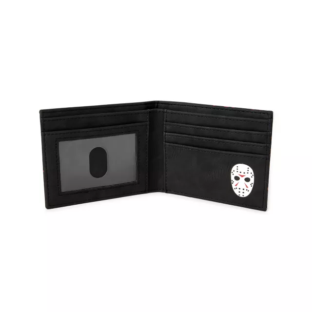 Jason Bloody Mask Bifold Wallet - Friday the 13th at Spencer's