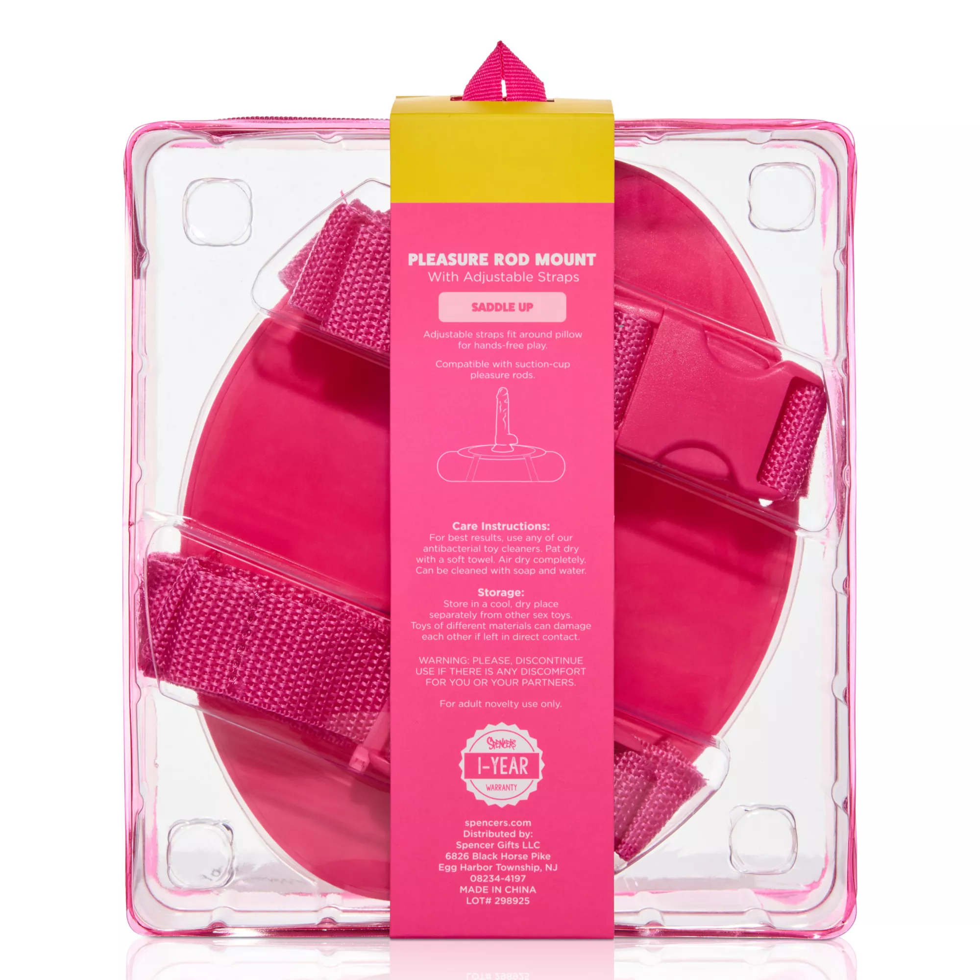 Saddle Up Dildo Mount - good D at Spencer's