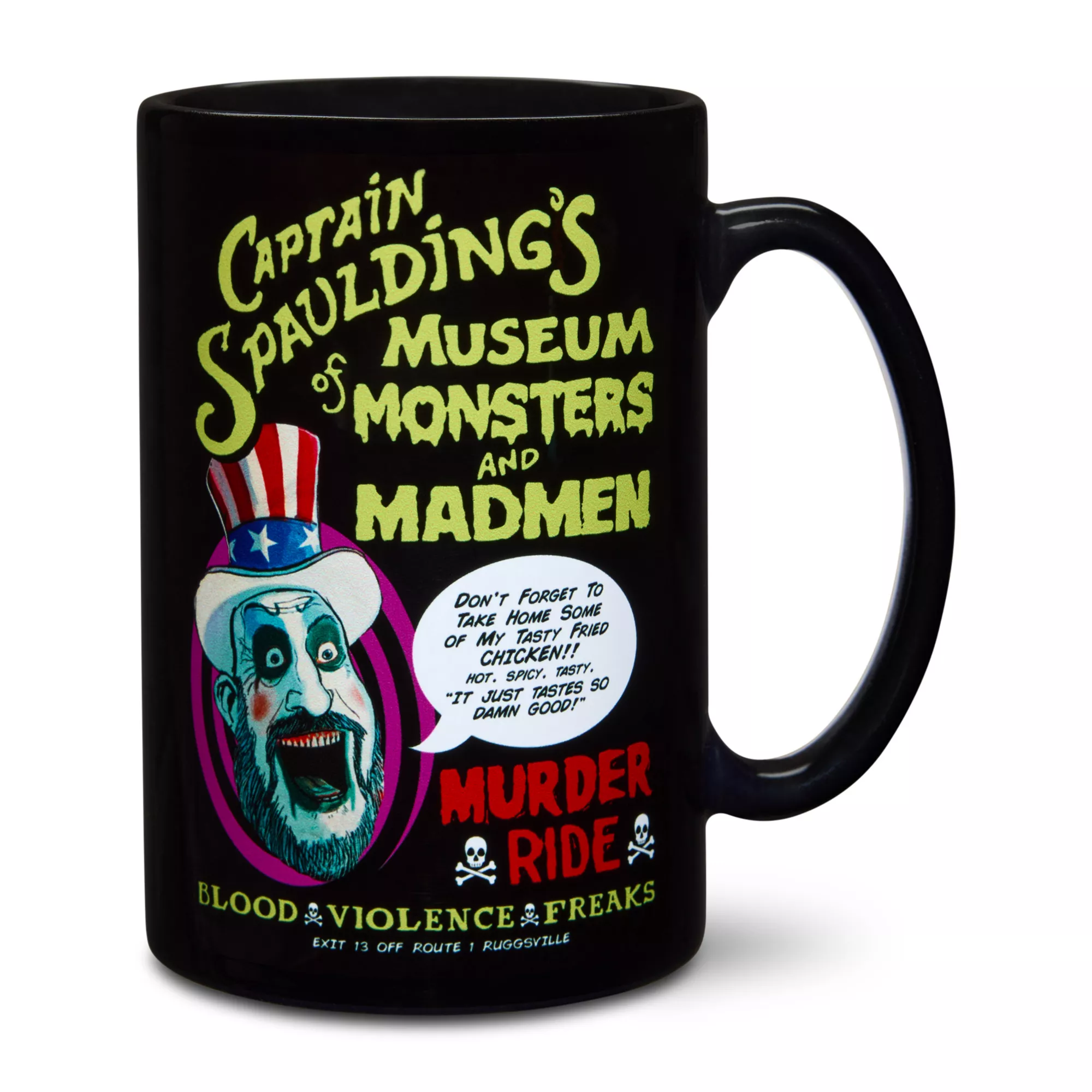 House of 1000 Corpses Museum Coffee Mug - 18 oz. at Spencer's