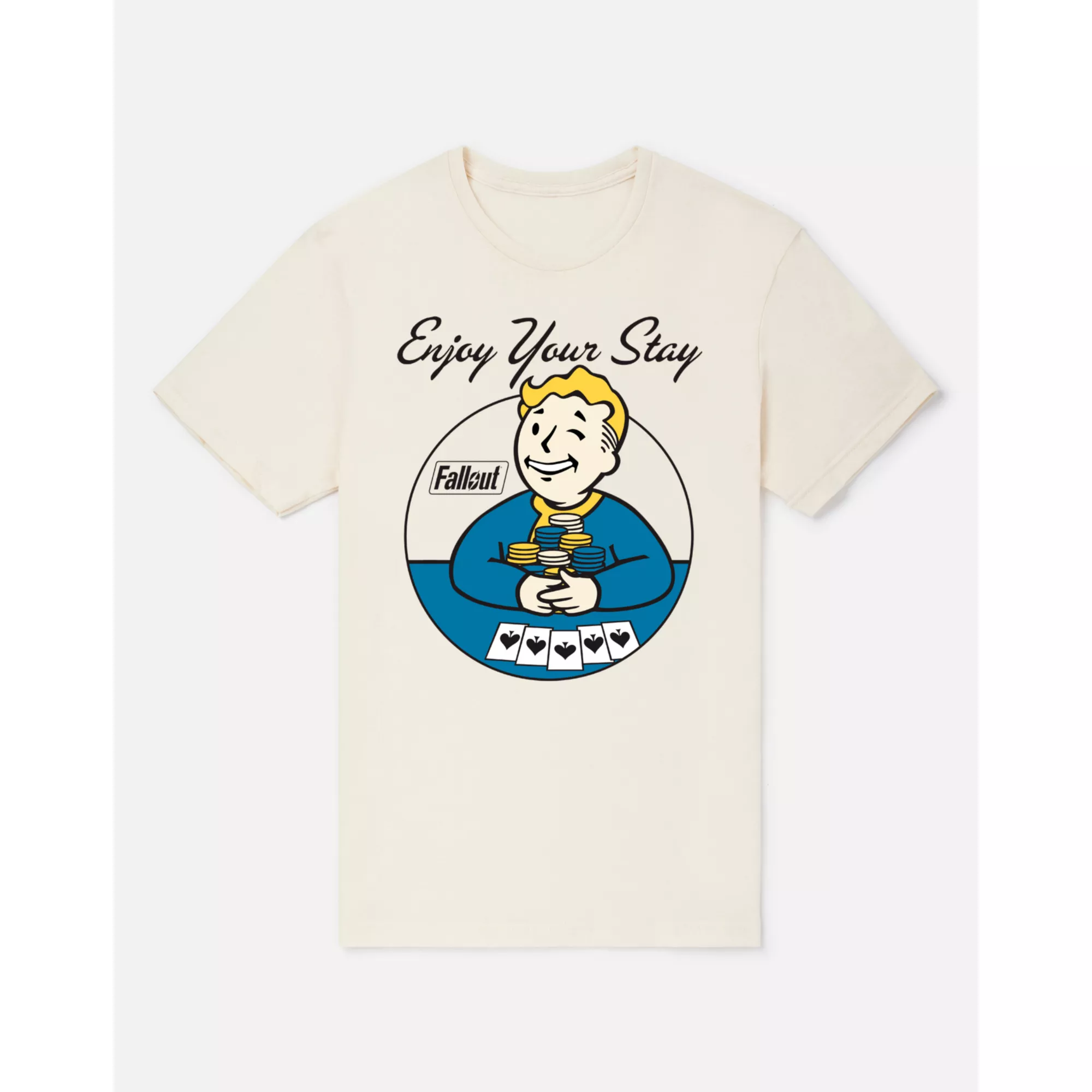 Fallout Vault Boy Poker Table T Shirt