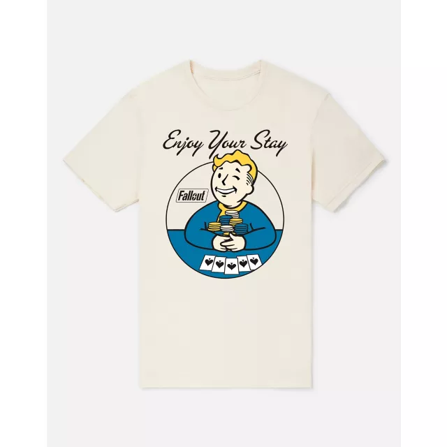 Fallout Vault Boy Poker Table T Shirt at Spencer's