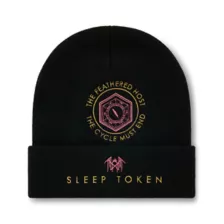 Sleep Token Feathered Host Beanie Hat at Spencer's