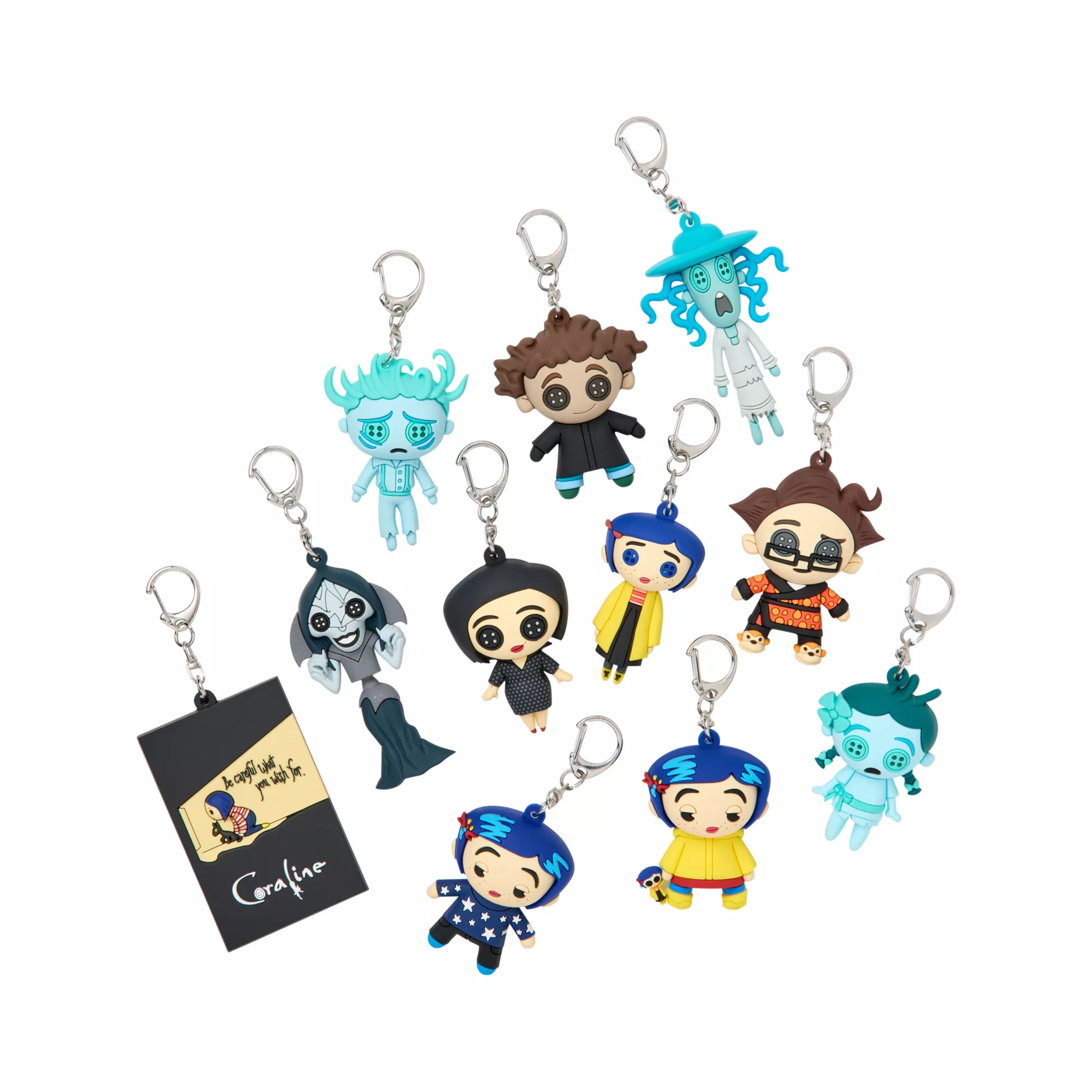 Coraline Blind Pack Figural Bag Clip - Series 2 at Spencer's