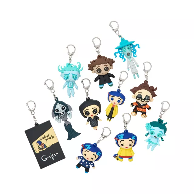 Coraline Blind Pack Figural Bag Clip - Series 2 at Spencer's