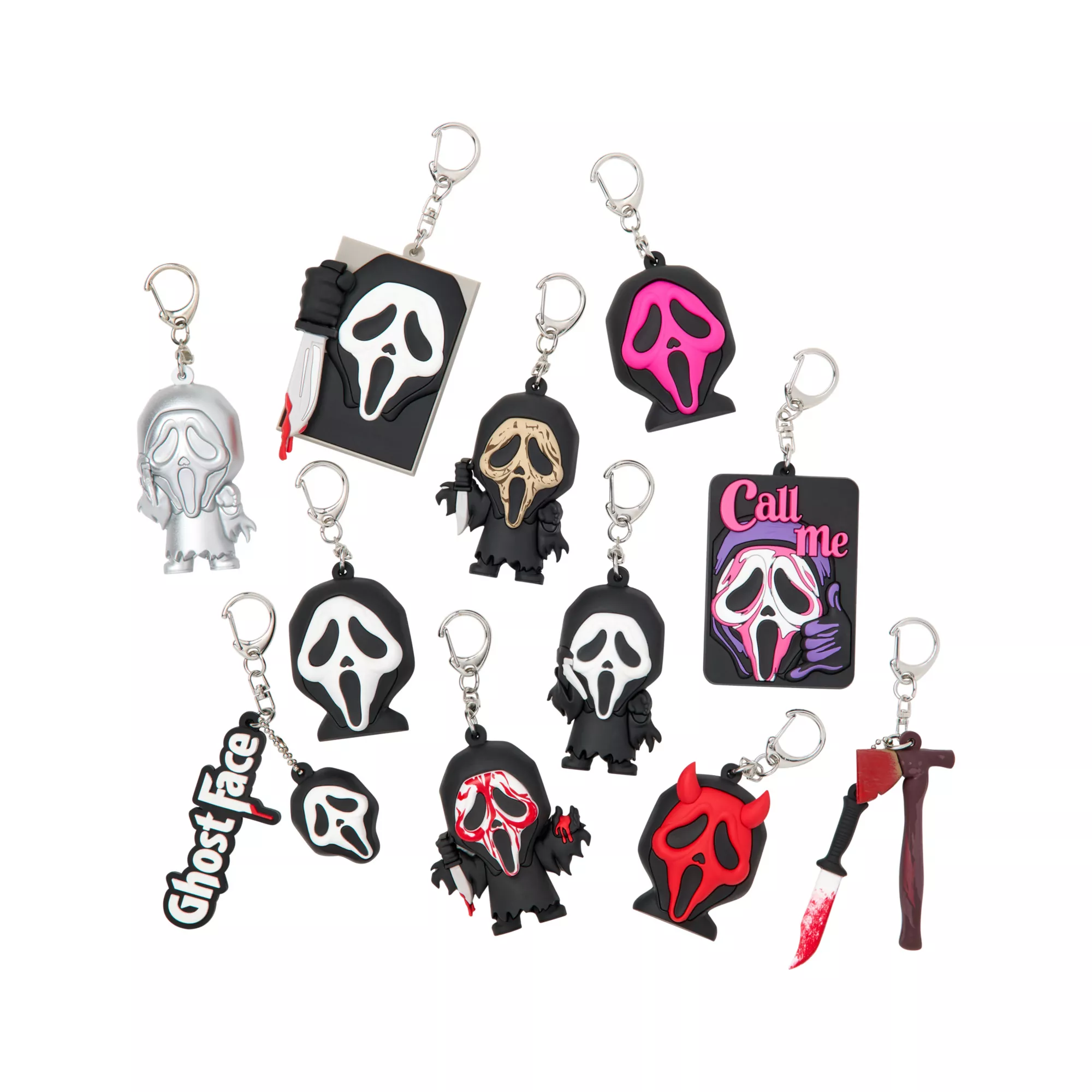 Ghost Face Bag Clip Blind Pack - Series 1 at Spirit Halloween