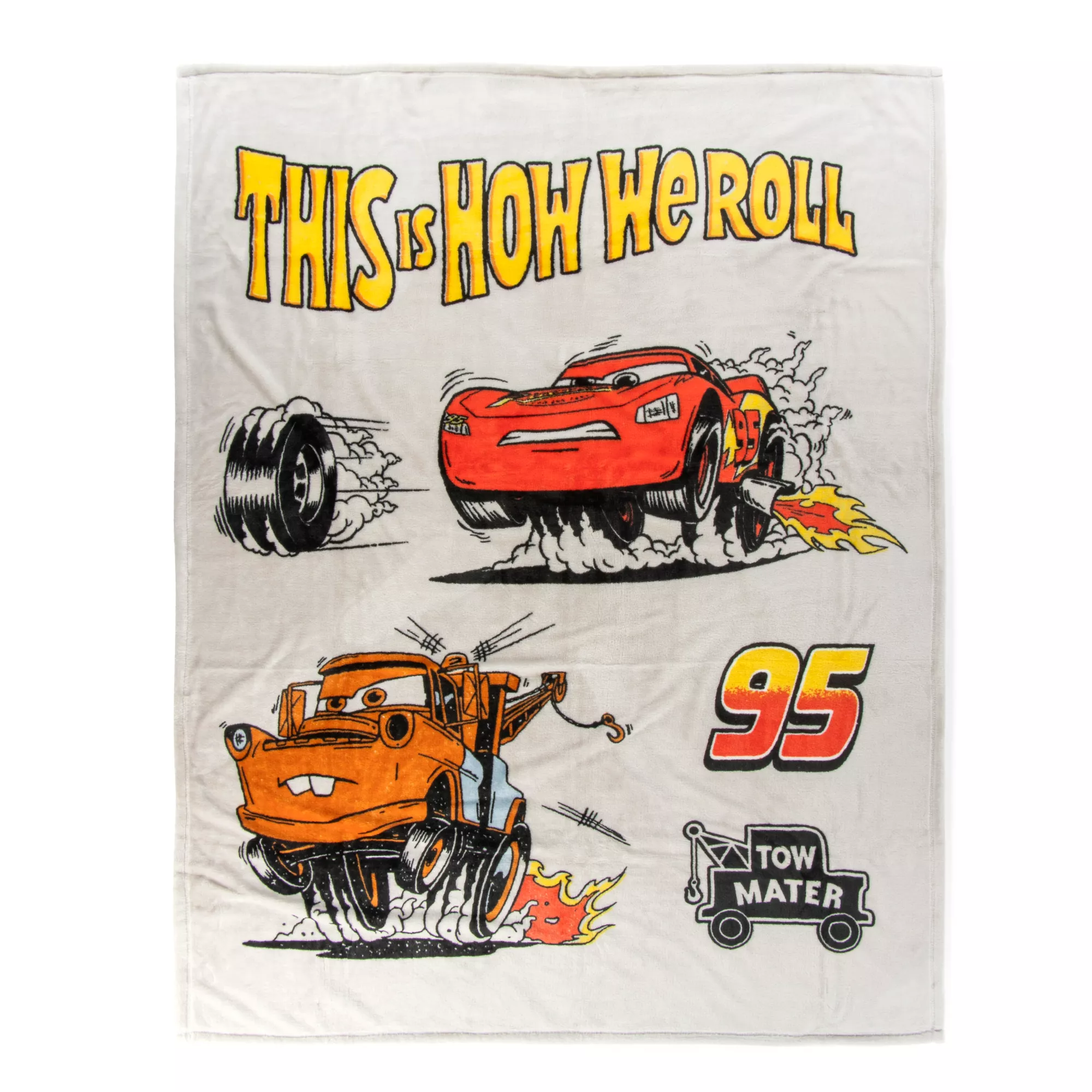 Cars This Is How We Roll Fleece Blanket at Spencer's