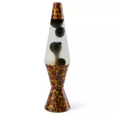 17 Inch Leopard Lava Lamp at Spencer's
