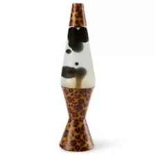 17 Inch Leopard Lava Lamp at Spencer's