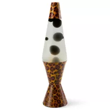 17 Inch Leopard Lava Lamp at Spencer's