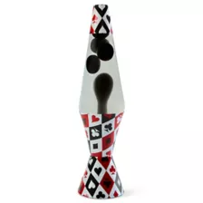 17 Inch Playing Card Lava Lamp at Spencer's