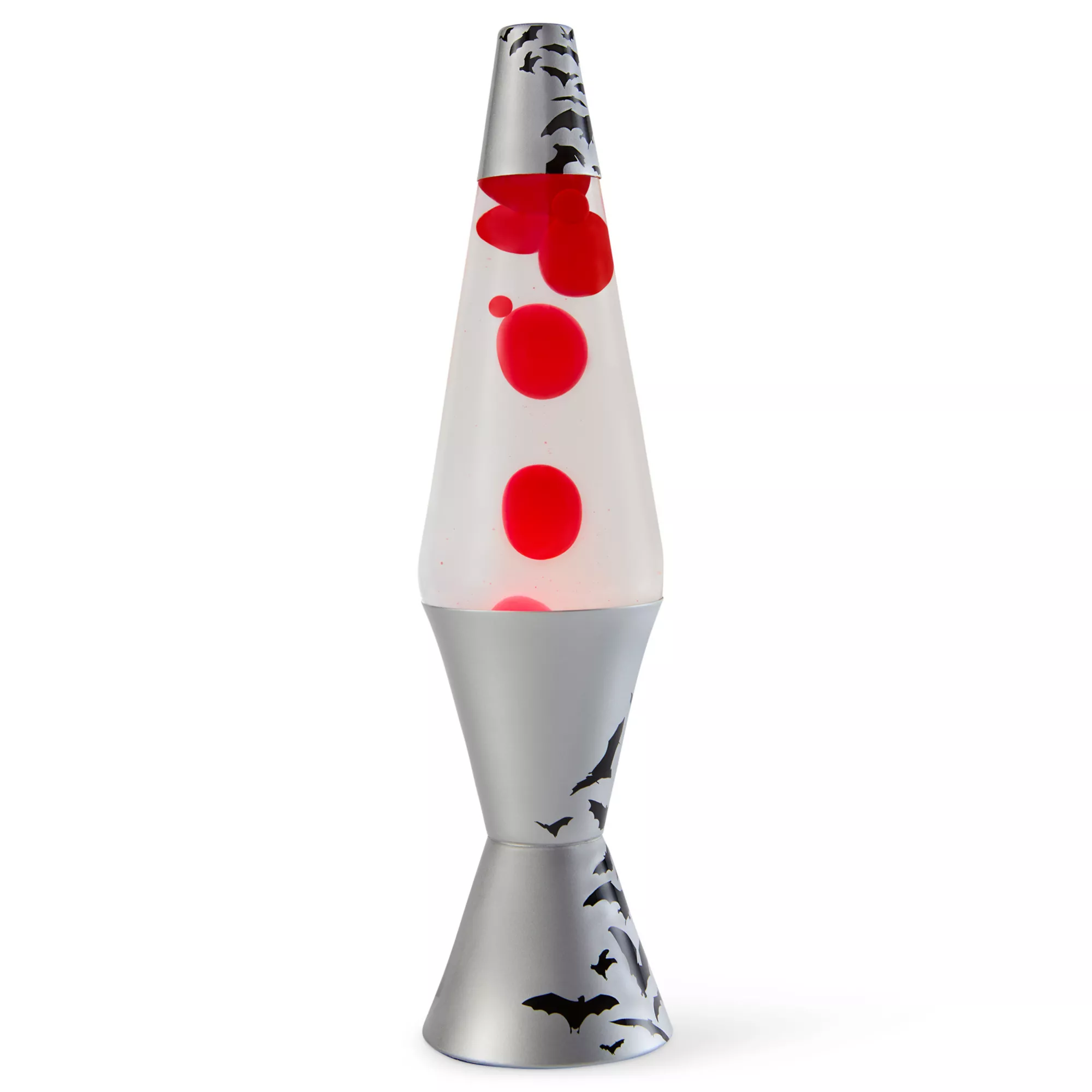 17 Inch Red Bat Lava Lamp