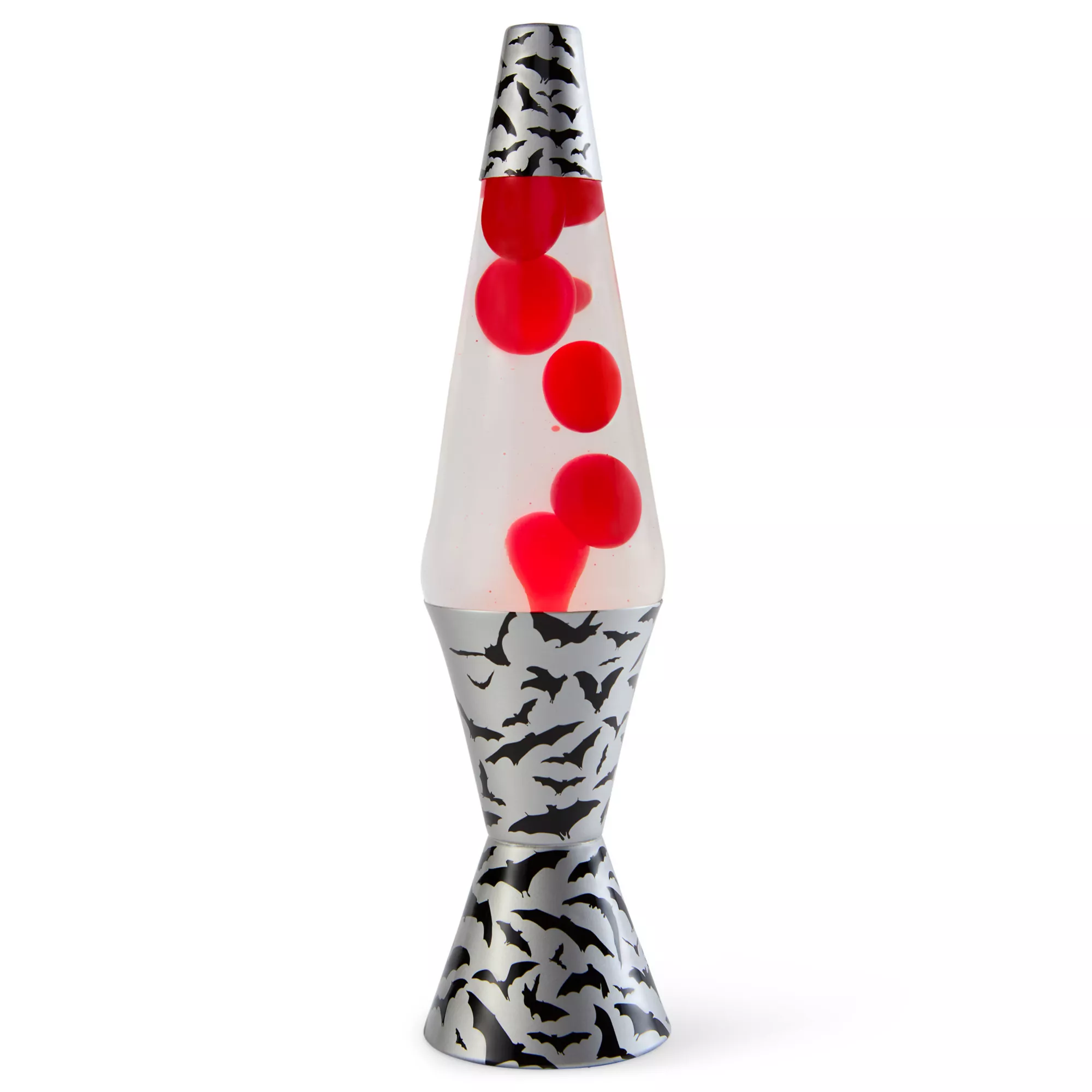 17 Inch Red Bat Lava Lamp
