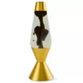 16.3 Inch Metallic Gold Lava Lamp at Spencer's