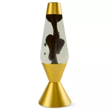 16.3 Inch Metallic Gold Lava Lamp at Spencer's