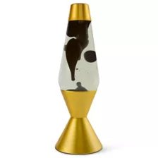 16.3 Inch Metallic Gold Lava Lamp at Spencer's