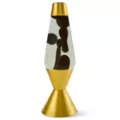 16.3 Inch Metallic Gold Lava Lamp at Spencer's