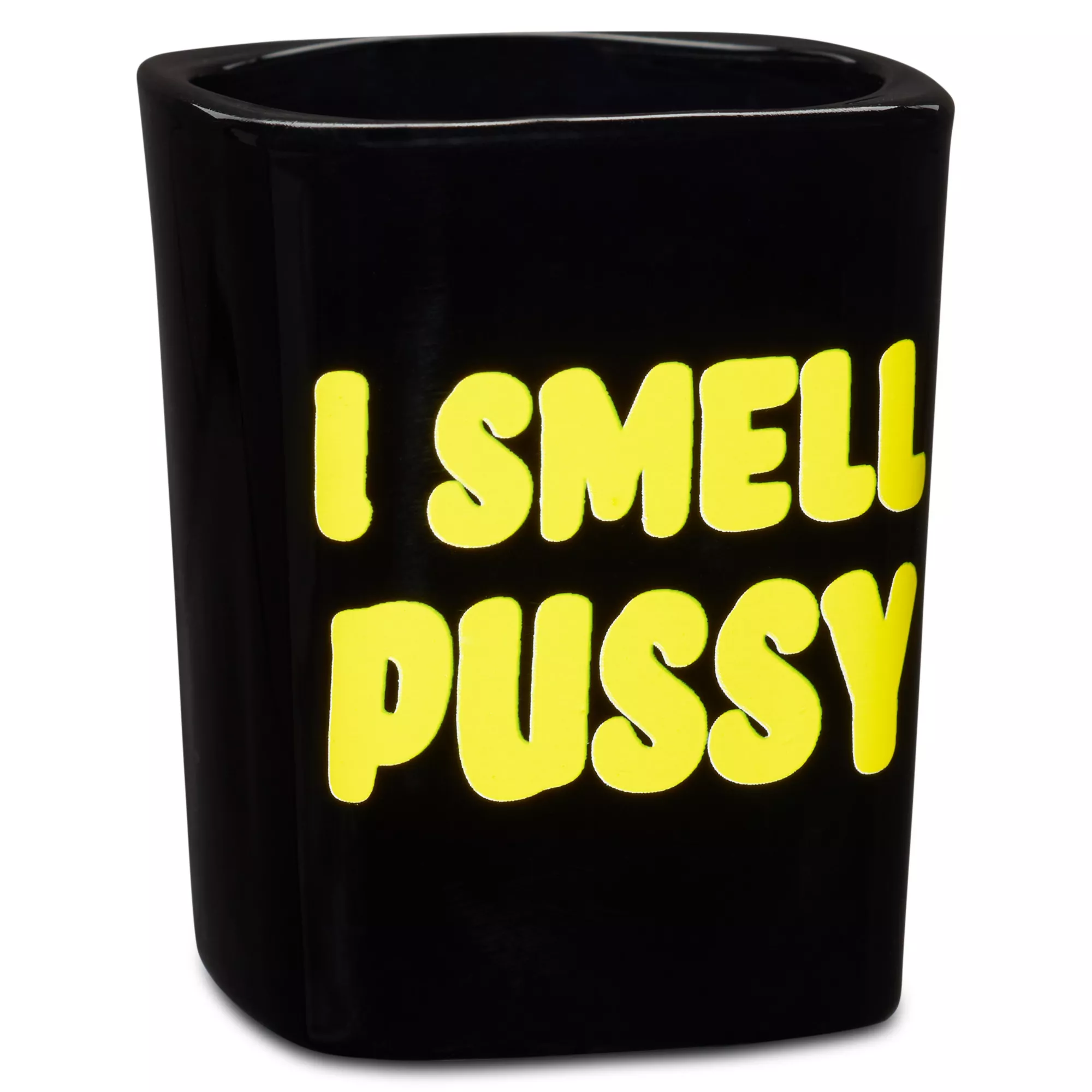 I Smell Pussy Square Shot Glass - 2 oz. at Spencer's