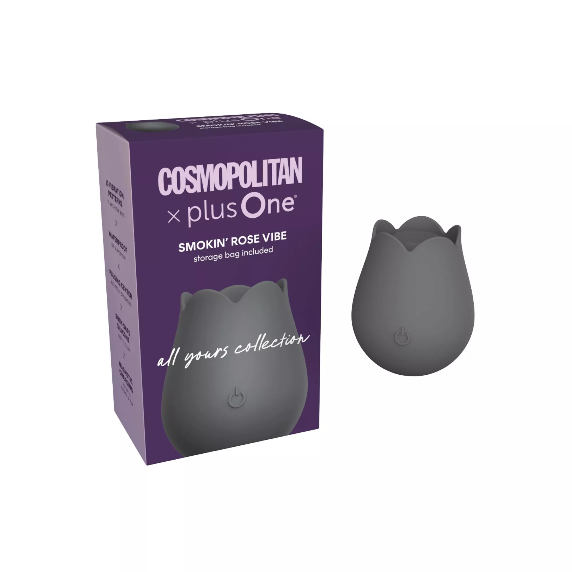 Cosmopolitan X plusOne Smokin' Rose Vibrator at Spencer's