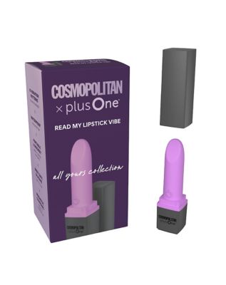 Cosmopolitan X plusOne Read My Lipstick Vibrator - Spencer's