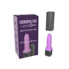 Cosmopolitan X plusOne Read My Lipstick Vibrator at Spencer's